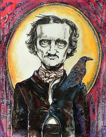 Edgar Allan Poe - Print