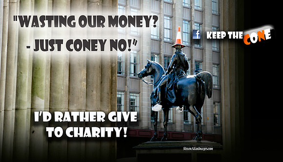 Keep The Cone - Just Coney No
